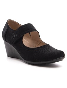 Obuvnazona Черни дамски обувки 6025-1