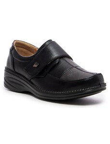 Obuvnazona Черни дамски обувки с залепване G693-1