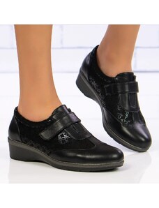 Obuvnazona Черни дамски обувки YEHJ-017 black