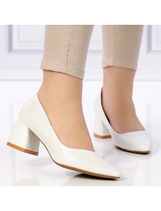 Obuvnazona Бели дамски обувки LU8108-2