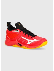 Обувки за спортове на закрито Mizuno Wave Dimension в червено V1GA2240