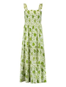 Shiwi Лятна рокля 'SEYCHELLES' тревнозелено / светлозелено / тъмнозелено