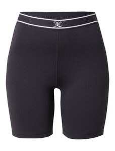 Juicy Couture Sport Спортен панталон черно / бяло
