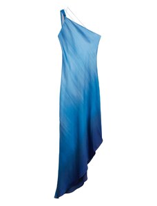 MANGO Вечерна рокля 'Cielo' синьо / светлосиньо