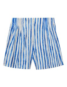 MANGO Панталон с набор 'BRENDA' синьо / мръсно бяло