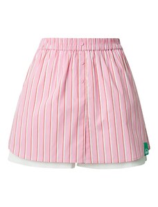 UNITED COLORS OF BENETTON Панталон нефритено зелено / розово / малина / бяло