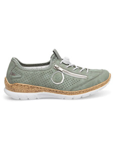 Обувки Rieker N42V1-52 Зелен