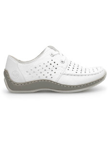 Обувки Rieker L1716-80 Бял