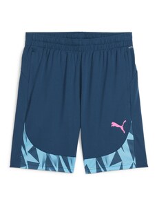 PUMA Спортен панталон 'Individual FINAL' морскосиньо / аквамарин / розово