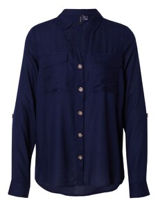 VERO MODA Блуза 'VMBumpy' нейви синьо