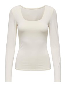 ONLY Тениска 'ONLEA' мръсно бяло