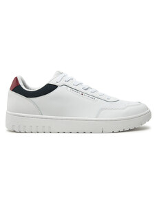 Сникърси Tommy Hilfiger Th Basket Core Lite Lth FM0FM05369 Бял