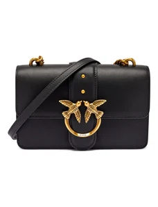 Pinko Кожена чанта за рамо LOVE ONE MINI CL PLTT