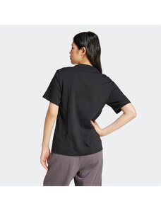 ADIDAS SPORTSWEAR Функционална тениска черно / бяло