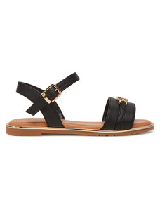 Сандали Tommy Hilfiger T3A2-33778-0326 M Черен