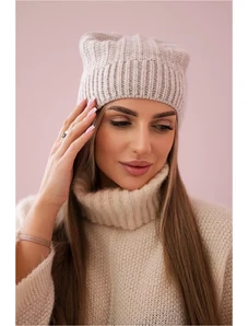 Kesi Cap with fleece Anna K238 beige