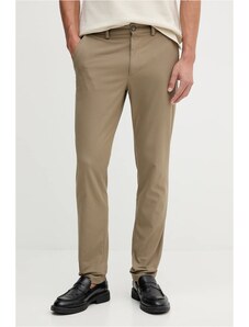 Панталон BOSS мъжки в тъмносиньо с кройка тип чино 50543945