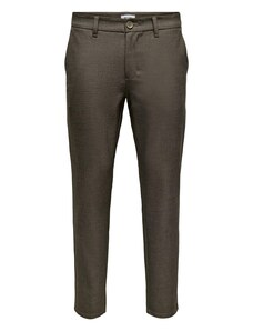 Only & Sons Панталон Chino 'ONSBRAD' тъмнокафяво
