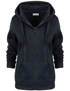 Pri Unzipped kangaroo sweatshirt with hood SELENA