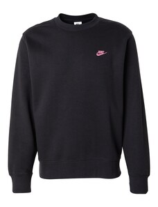 Nike Sportswear Суичър 'CLUB' бледорозово / черно
