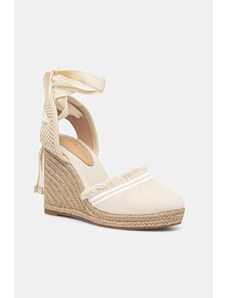 Еспадрили Tommy Hilfiger FRINGE CANVAS HIGH WEDGE
