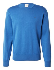 Calvin Klein Пуловер нощно синьо / кралско синьо