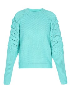IZIA Пуловер 'Fashion Look' тюркоазен