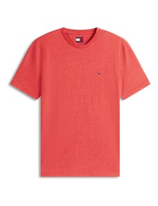 Tommy Jeans Тениска 'JASPE' червен меланж
