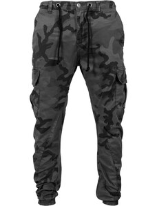 Urban Classics Карго панталон ' Camo Cargo Jogging Pants ' сиво