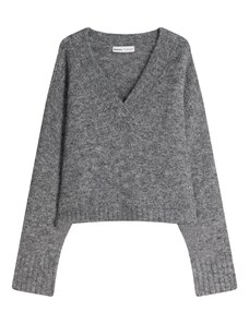 Bershka Пуловер тъмносиво