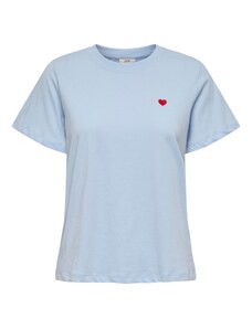 JDY Тениска 'JDYPISA' светлосиньо / червено