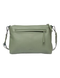 s.Oliver Чанта с презрамки пастелно зелено
