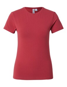 PIECES Тениска 'PCSIRENE' черешово червено