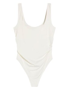 Bershka Блуза боди бяло