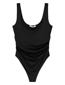 Bershka Блуза боди черно