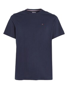 Tommy Jeans Тениска тъмносиньо / огнено червено / бяло