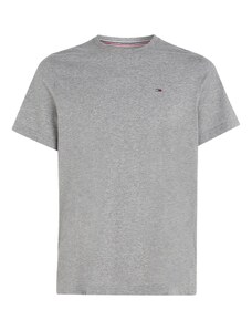 Tommy Jeans Тениска нейви синьо / светлосиво / огнено червено / бяло