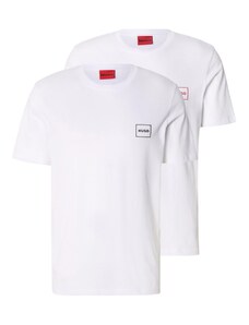 HUGO Тениска 'Dugopak' бяло