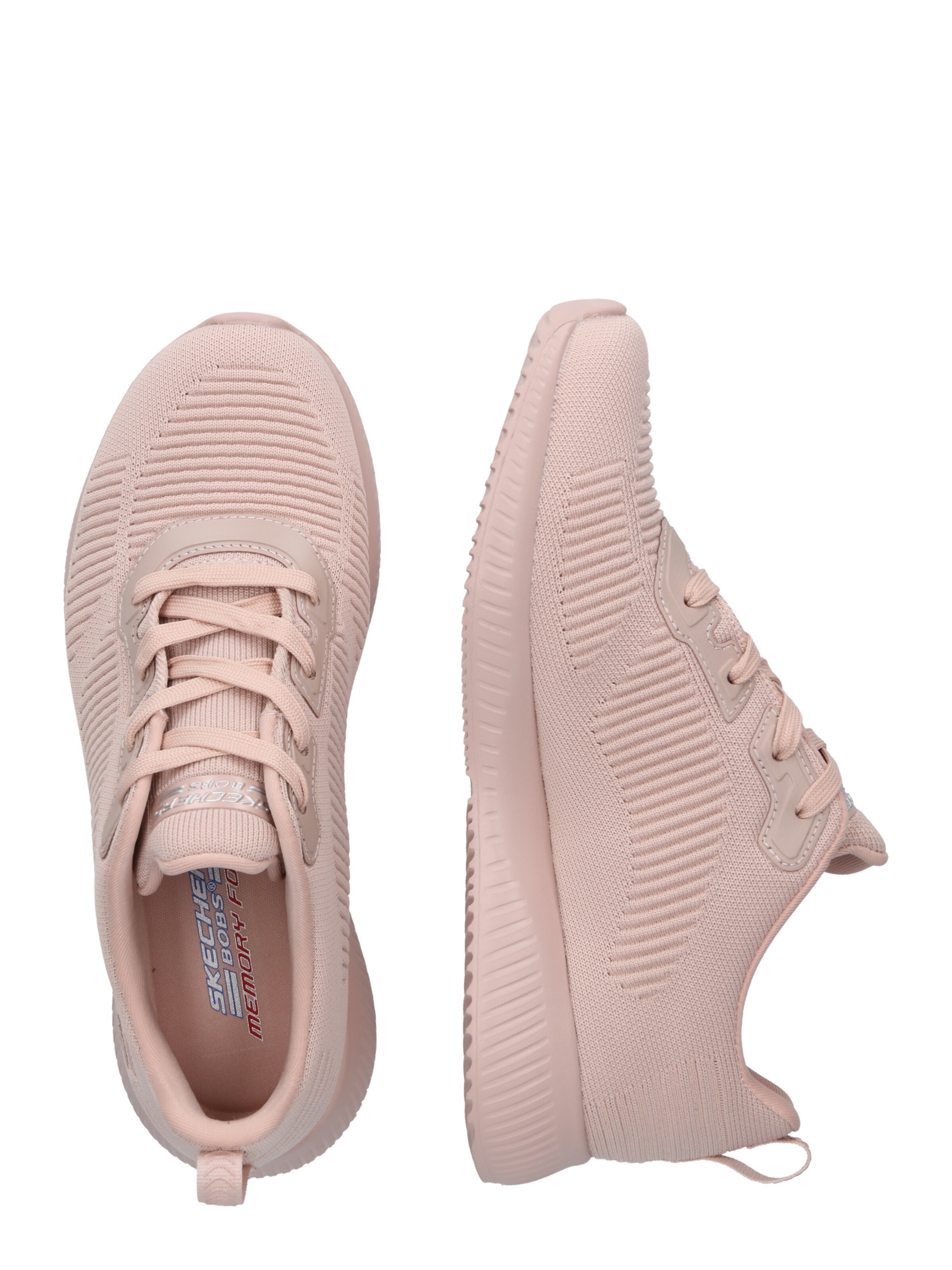 SKECHERS Ниски маратонки 'BOBS SQUAD' бледорозово