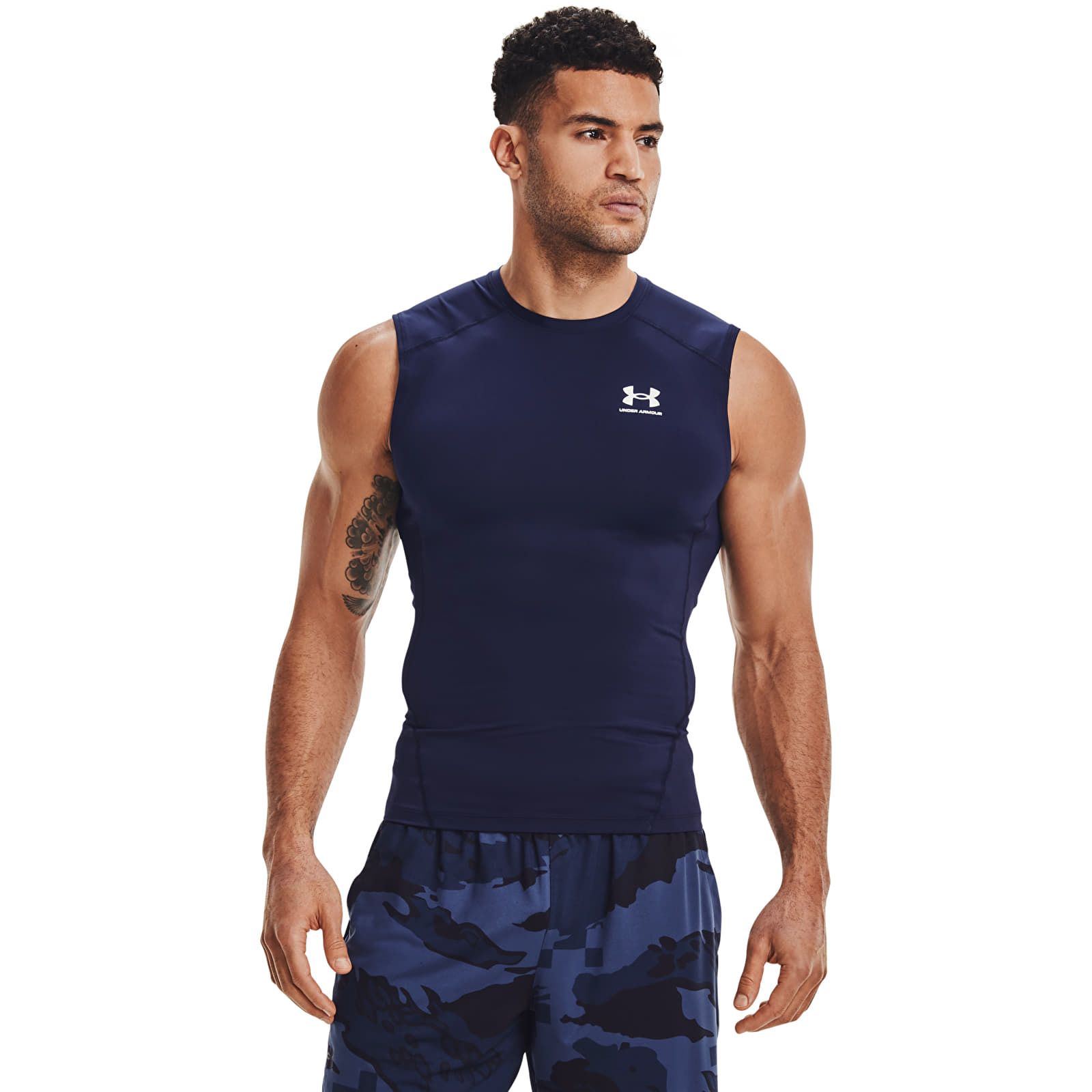 Under Armour Hg Armour Comp Sl Midnight Navy/ White L