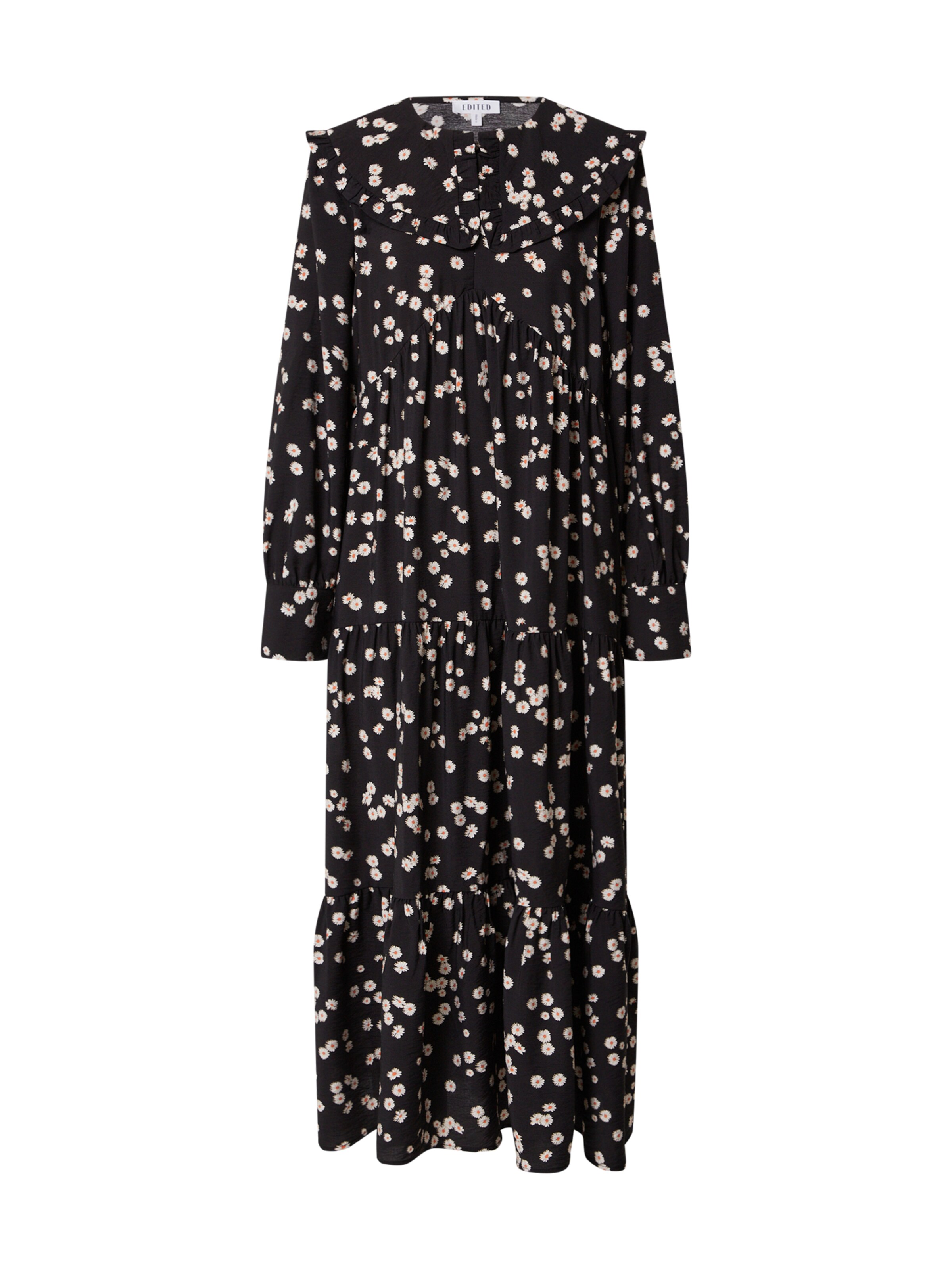 EDITED Рокля тип риза 'Joni' розово / черно / бяло