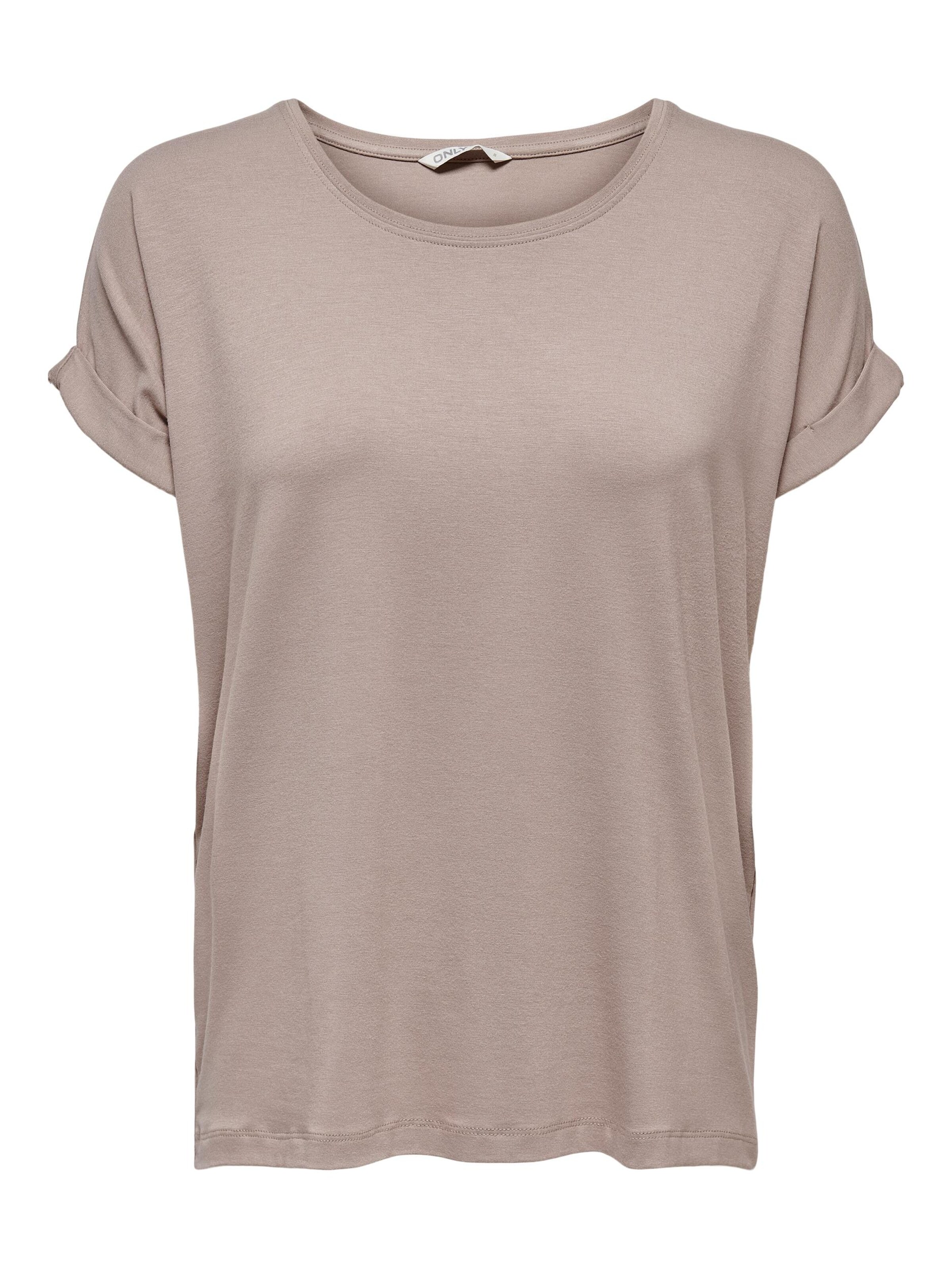 ONLY Тениска 'ONLMoster' таупе сиво