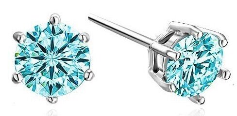 Crystal Perfect Обеци Аква