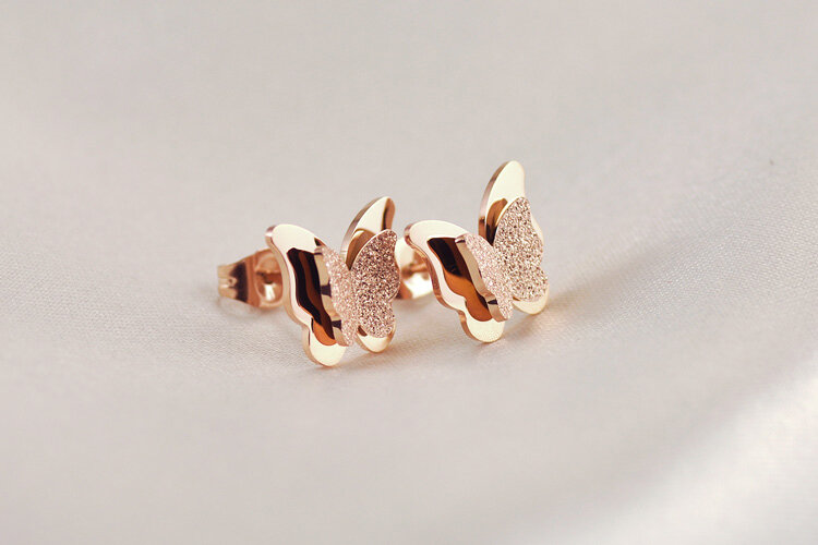 Crystal Perfect Обеци Пеперудени мечти