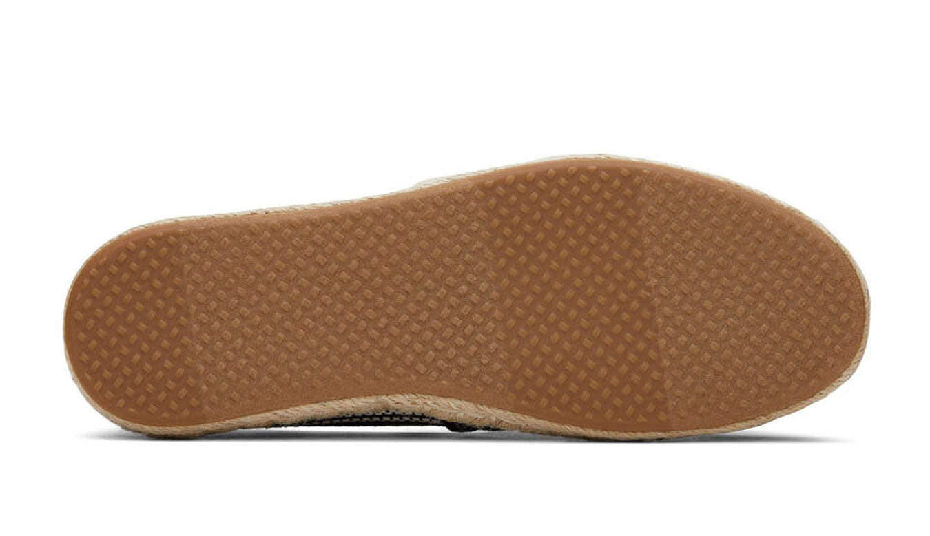 Toms Alpargata Rope Black Global Stripe Wmns Жени - Спортни обувки Toms - Черен - 10017852-4