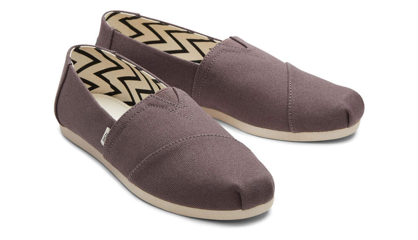 Toms Alpargata Ash Recycled Cotton Canvas Wmn Жени - Спортни обувки Toms - Кафяв - 10017749-3.5