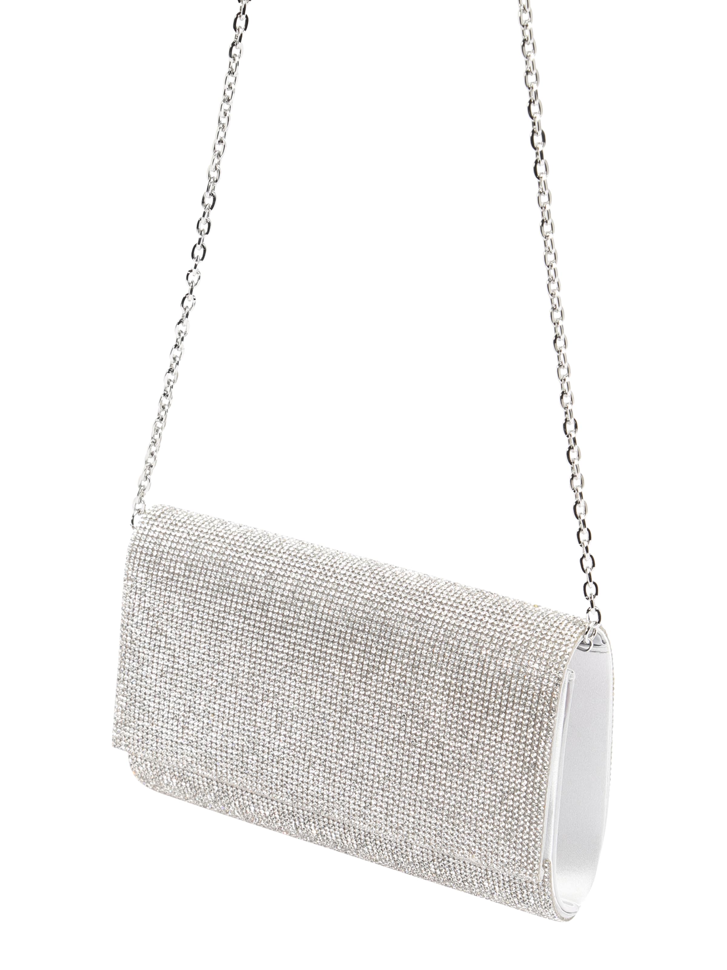 mascara Чанта с презрамки 'DIAMOND FOLD' сребърно