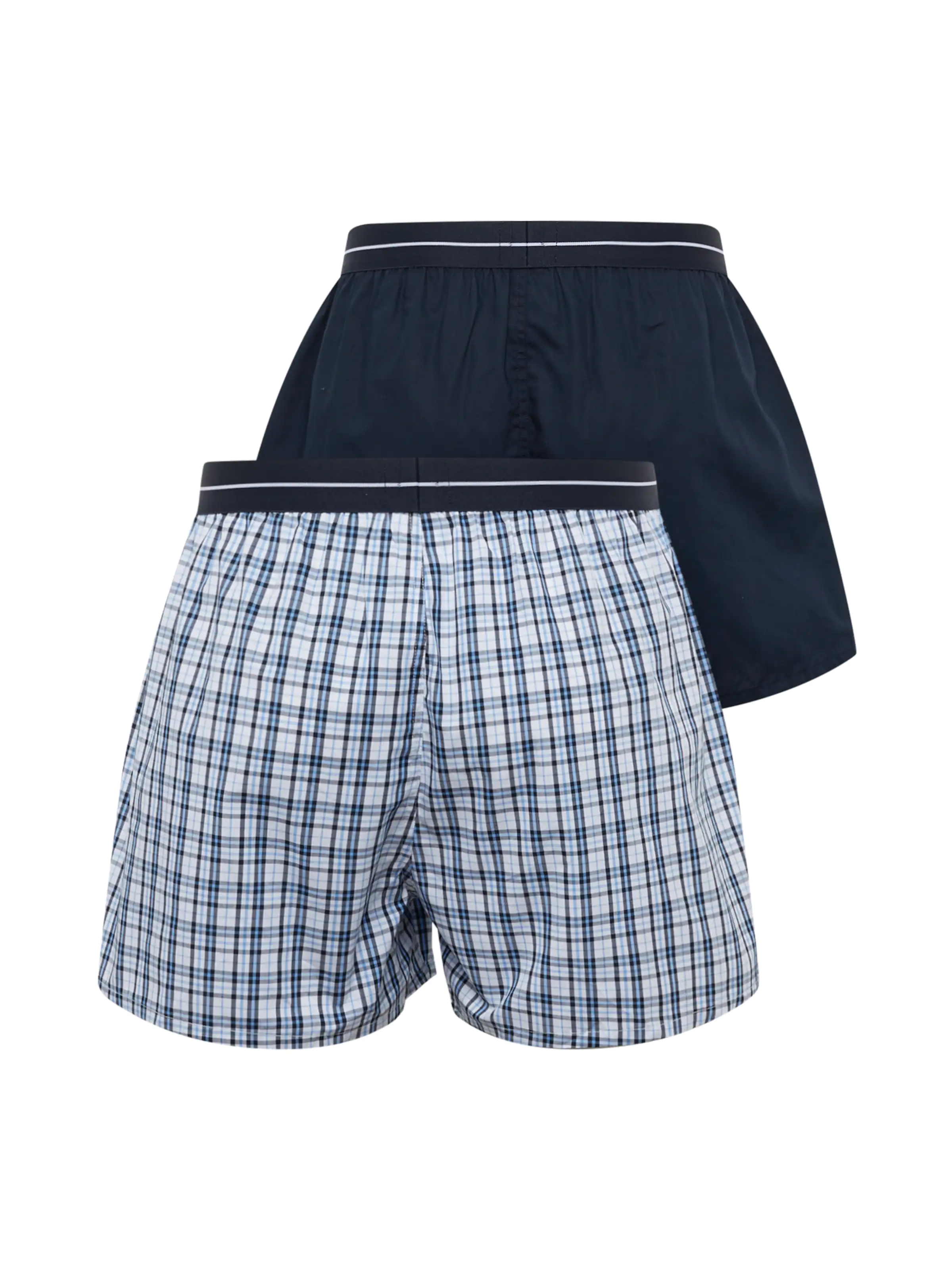 BOSS Боксерки 'Nos' светлосиньо / тъмносиньо / бяло
