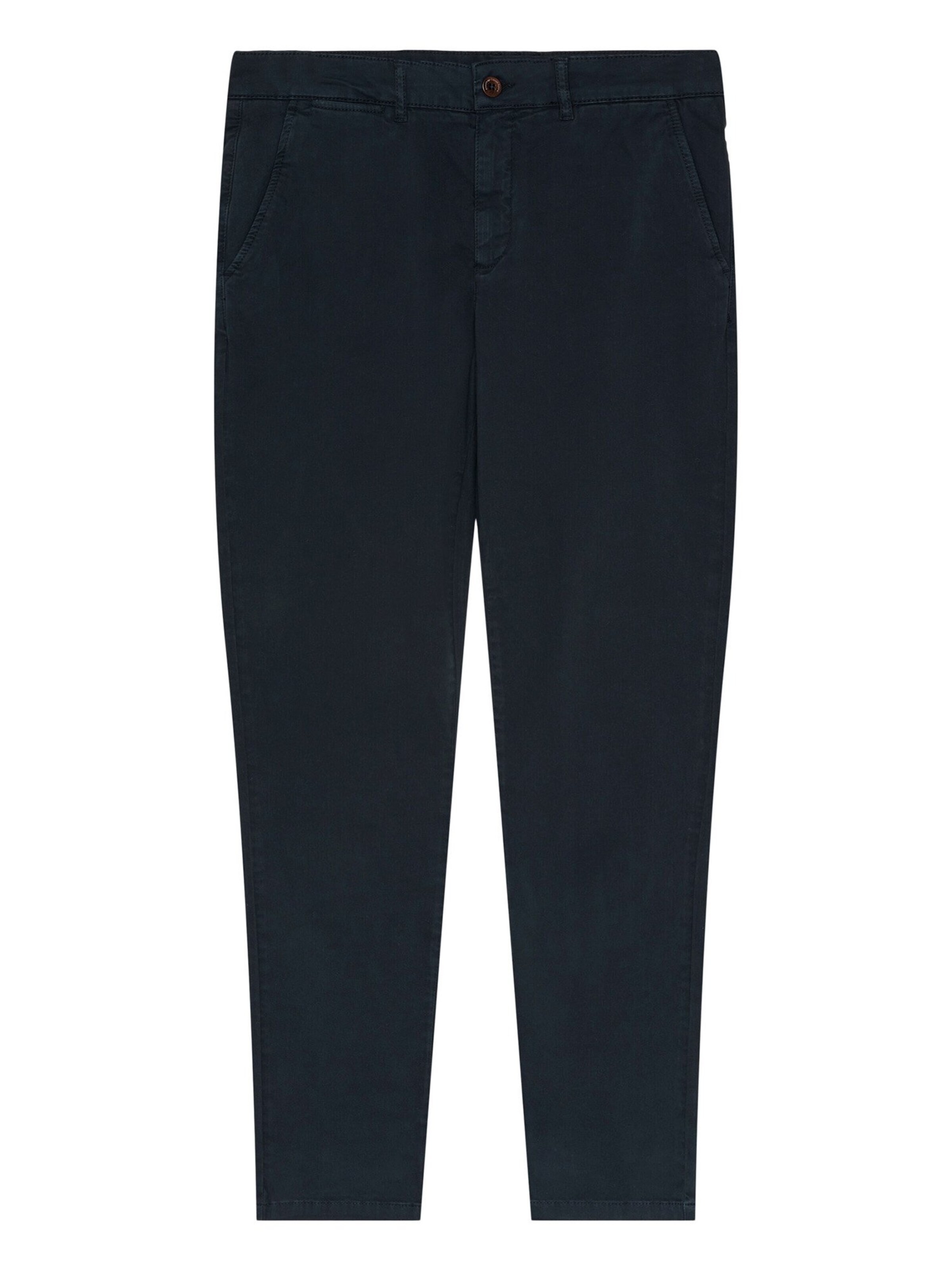 KnowledgeCotton Apparel Панталон Chino 'Luca' тъмносиньо