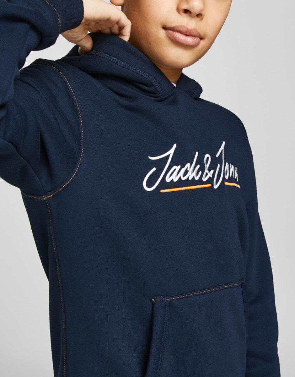 JACK&JONES Tons Upscale Hoodie Navy